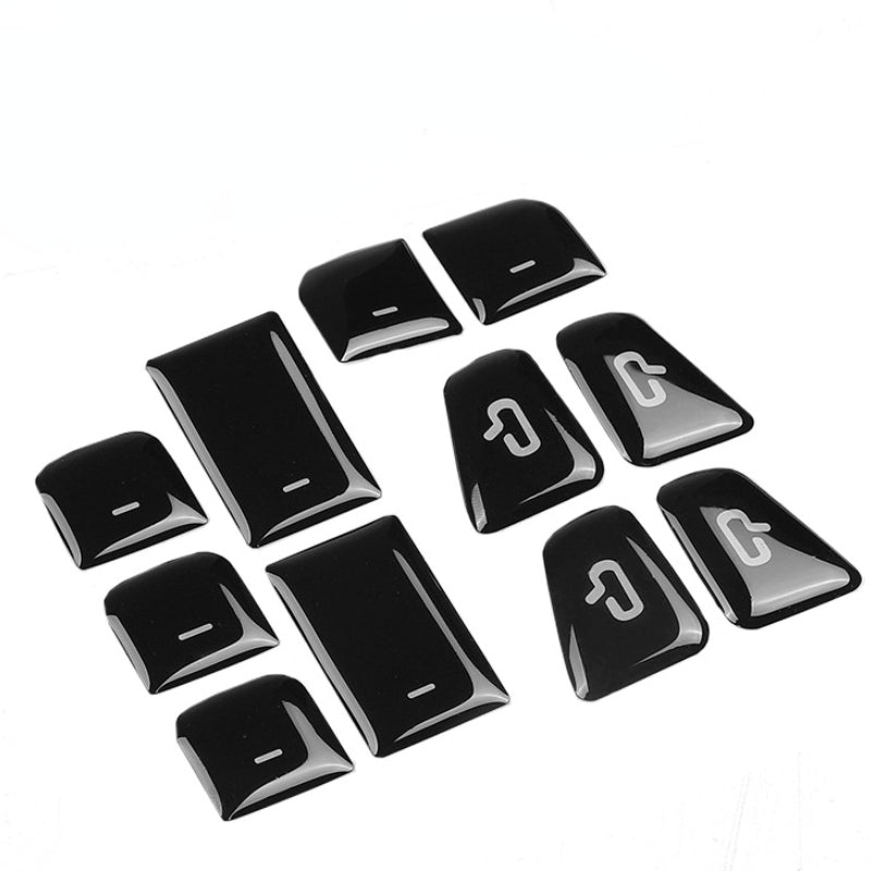 Tesla Model 3, Y Door Open Window Switch Stickers, 20212024