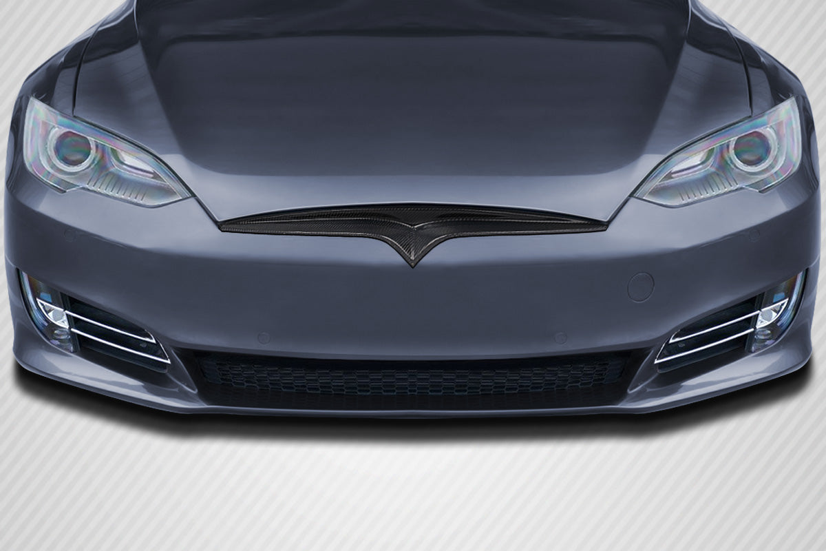 Tesla Model S Carbon Creations OEM Facelift Refresh Look Front Grille