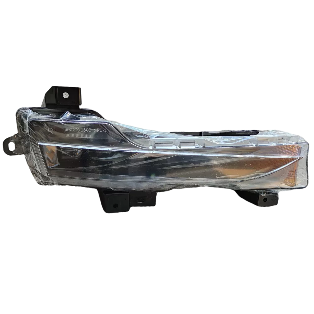 New Up-level LED Fog Light Replacement For 2017-2023 Tesla Model 3 & Y - Right Passenger Side - Amber DRL