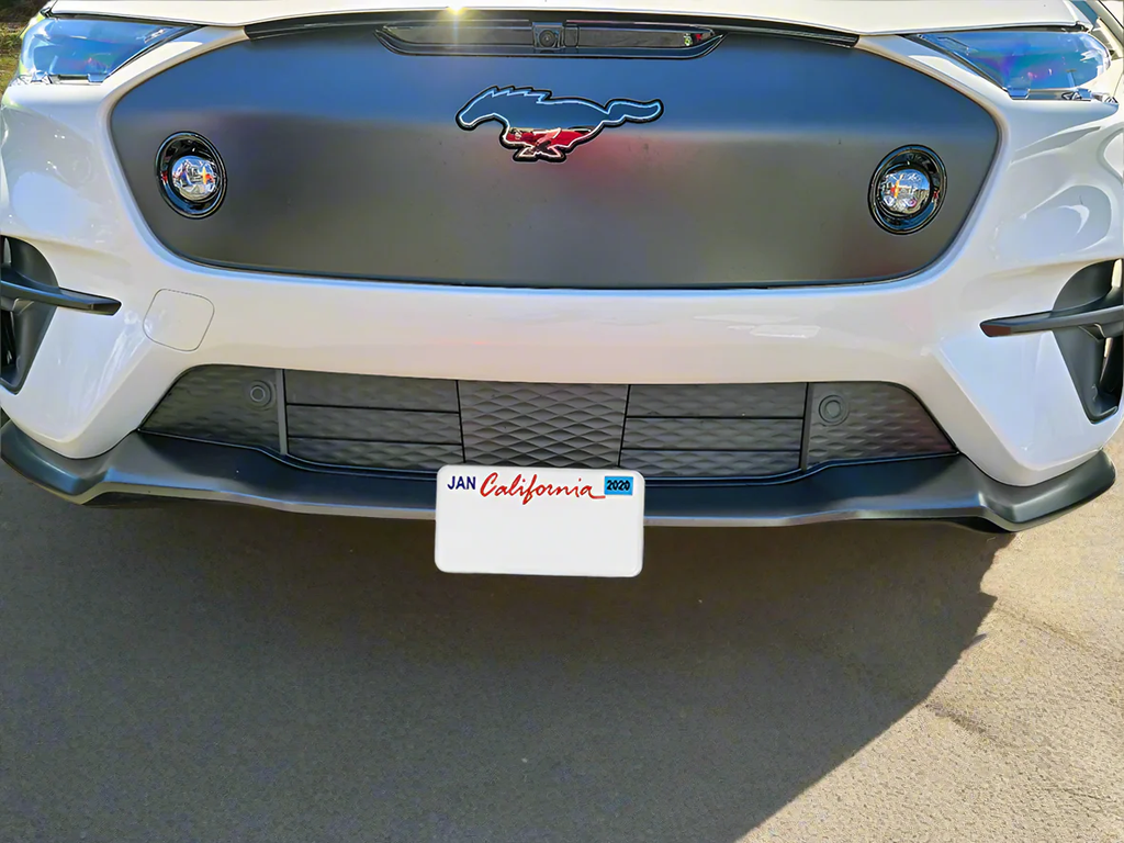 Mustang Mach-E Rally Quick-Release Front License Plate Bracket, 2025