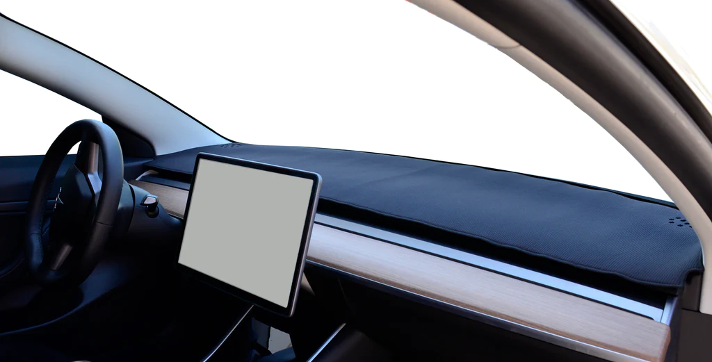 Tesla Model 3, Y Dash Mat, Black, 2017-2024