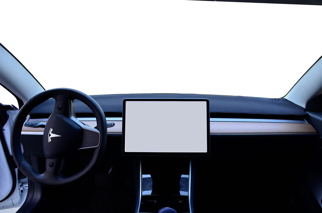 Tesla Model 3, Y Dash Mat, Black, 2017-2024