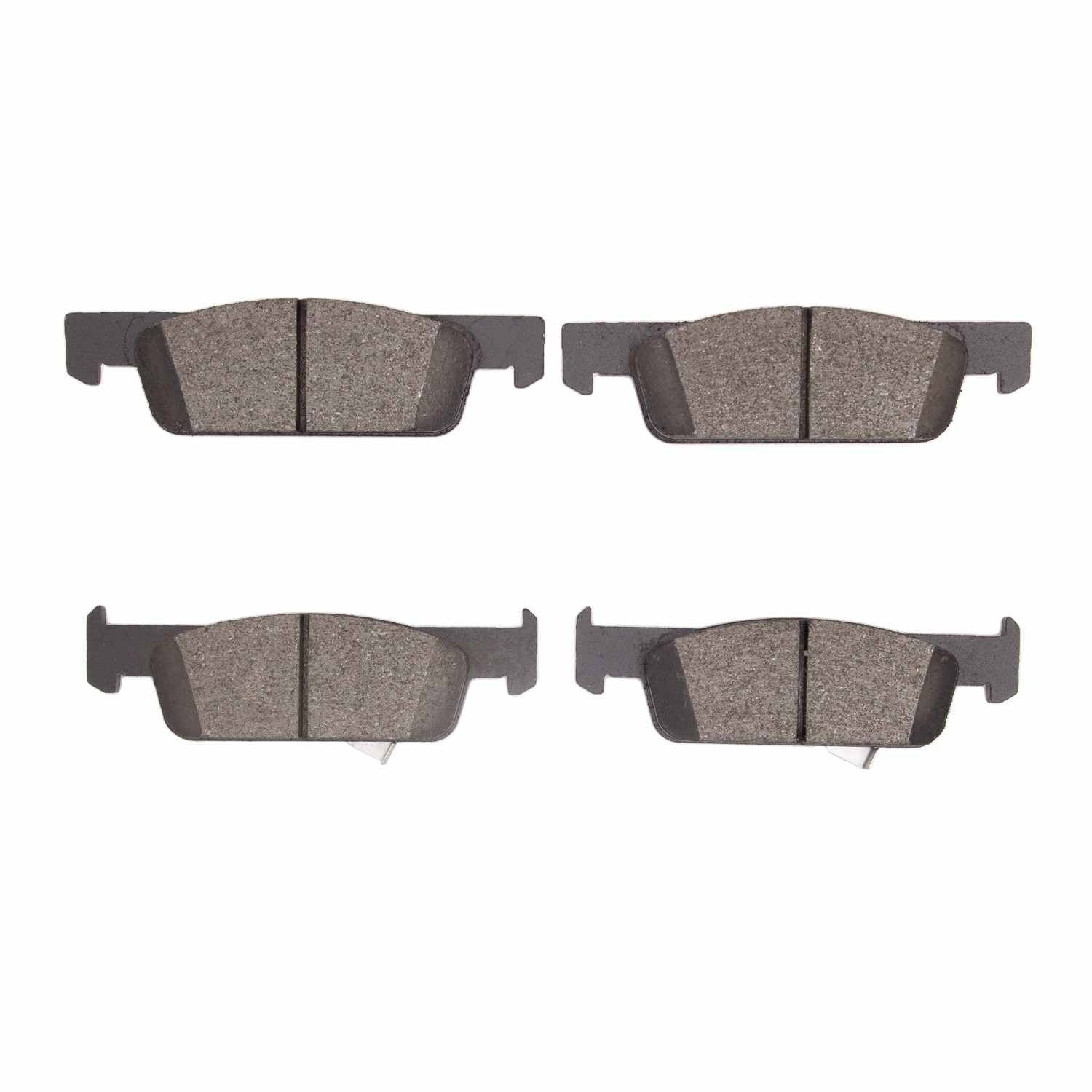 Smart Car Fortwo 5000 Advanced Ceramic Front Disc Brake Pads, 2016-2018