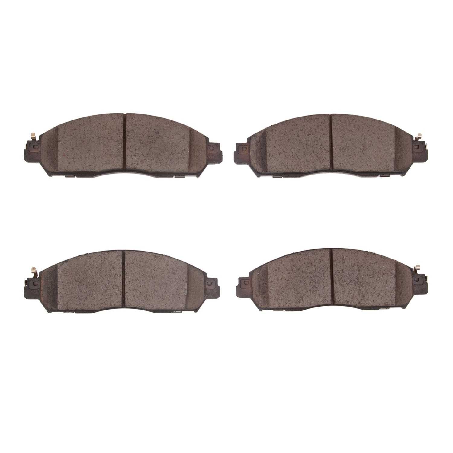 Nissan Leaf DFC 5000 Advanced Ceramic Front Disc Brake Pads, 2018-2025