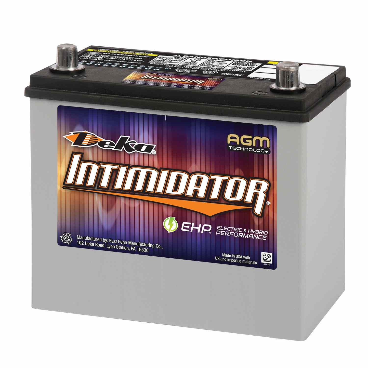 Nissan Leaf Intimidator 9A51RT Group 51R AGM 12-Volt Battery, 2011-2025