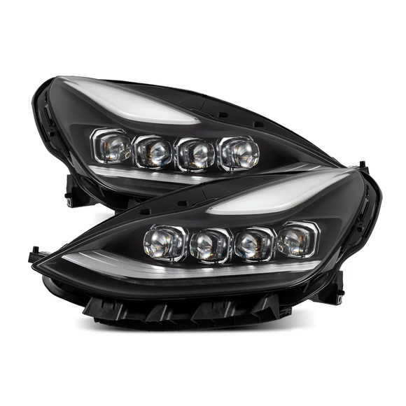 Tesla Model S NOVA-Series LED Projector Headlights Alpha-Black, 2012-2015