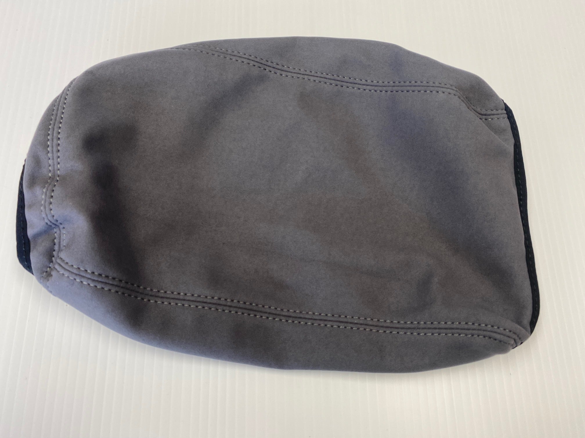 Tesla Model 3, Y, Alcantara Suede Center Console Armrest Cover, Deep Gray