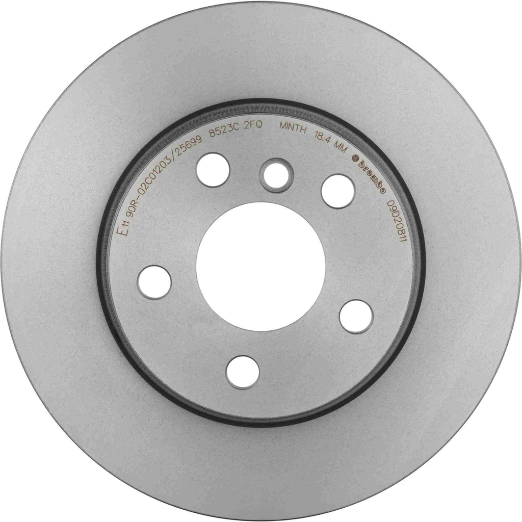 BMW I3 Brembo Premium UV Coated Front Brake Rotor, 2014-2021