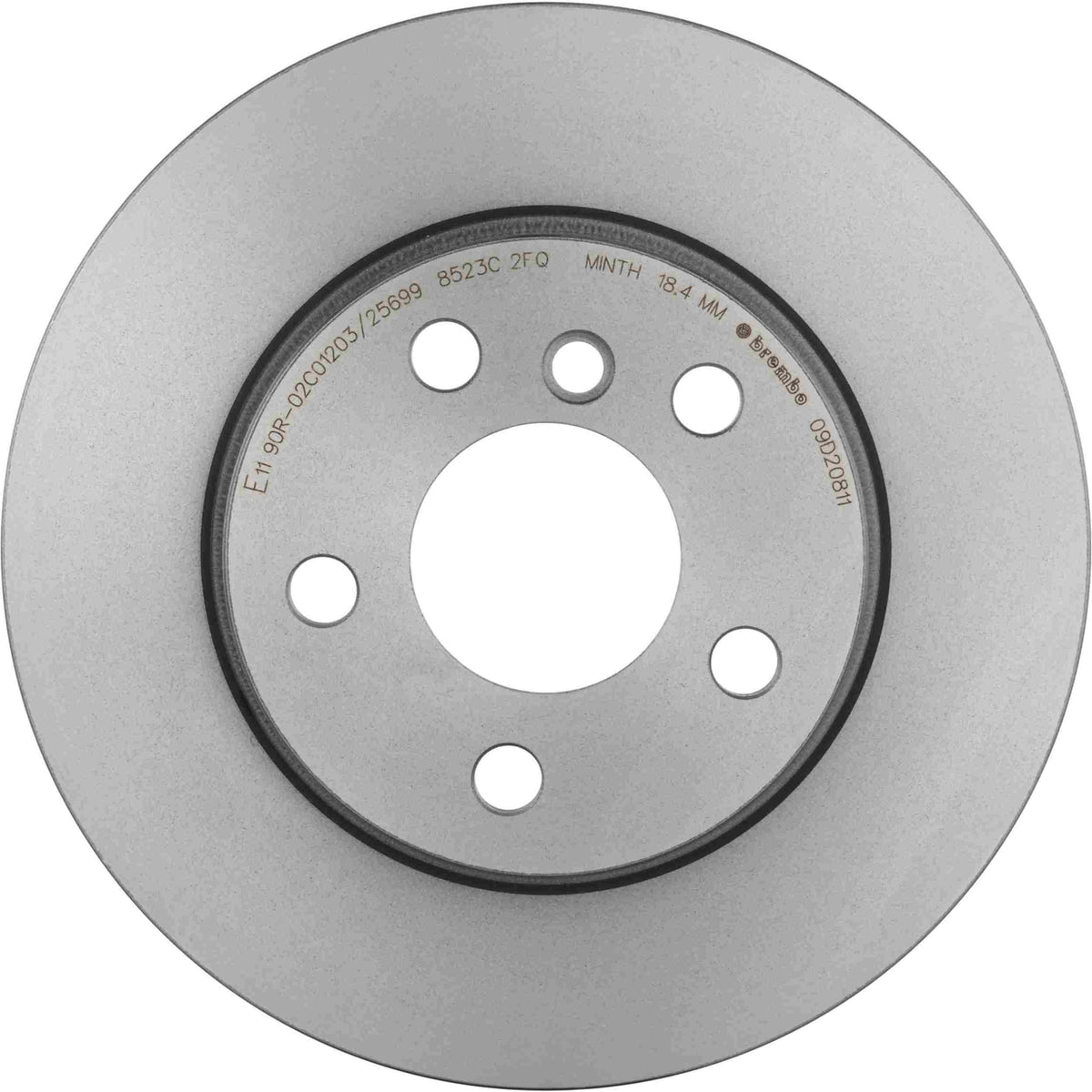 BMW I3 Brembo Premium UV Coated Front Brake Rotor, 2014-2021