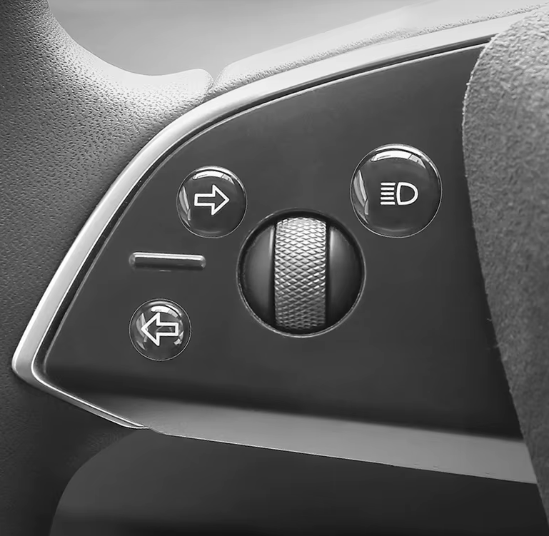 Tesla Model 3 Highland, Model Y Juniper, X, S Steering Wheel, Screen, Clear Protective Buttons