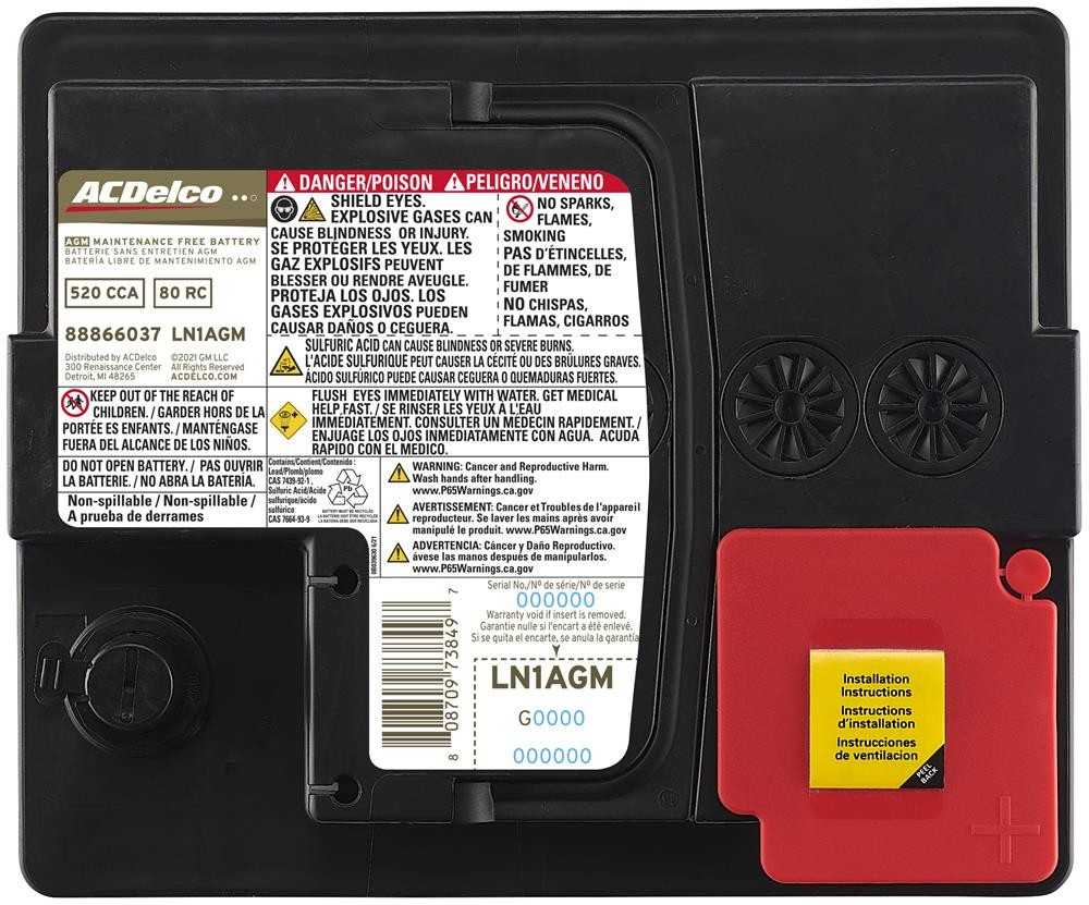 Chevy Bolt EV, EUV Factory 12-Volt Battery