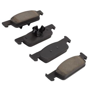 Smart Car Fortwo Black Series Ultra Premium Front Ceramic Brake Pads, 2016-2019