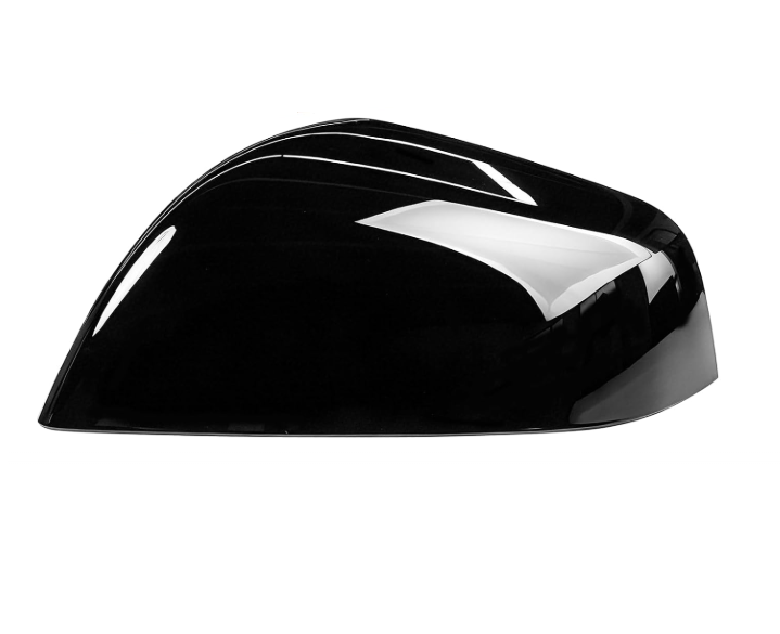 Tesla Model X Left Outside Mirror Skull Cap, Black, 2016-2026