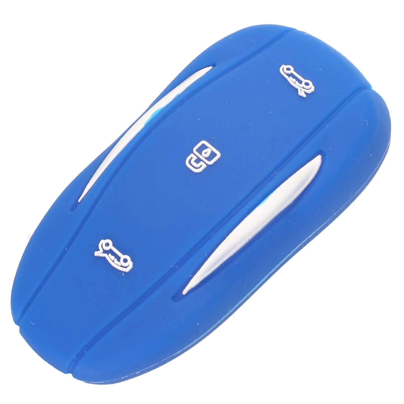 Tesla Model S, 3, Y Silicone Key Ring Fob Case Pocket, Many Colors