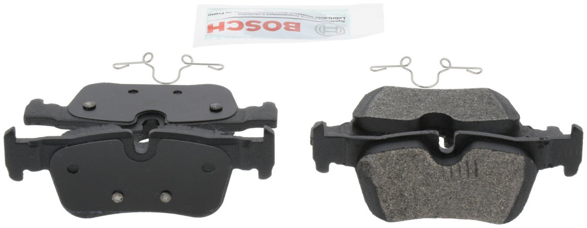 BMW I3 Rear Bosch Blue Semi-Metallic Brake Pads with Hardware, 2014-2021