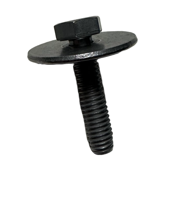 Tesla Model 3, S, X, Y, Cybertruck OEM Flange Bolt and Washer Assembly, 1116646-00-B, M6X27