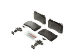 Tesla Model S Bosch Blue Semi-Metallic Front Brake Pads with Hardware, 2015-2021