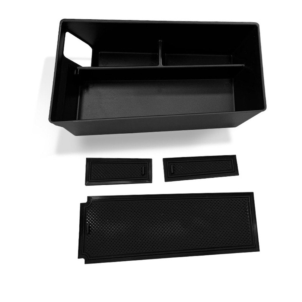 Mustang Mach-E Center Console Armrest Glove Box Tray Storage Box, 2021-2025