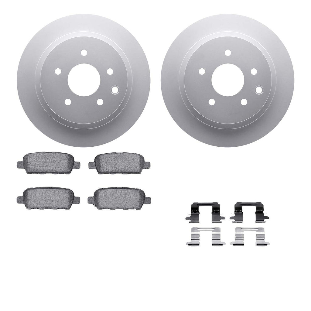 Nissan Leaf Rear Disc Brake Kit, Pads & Rotors, 2011-2025