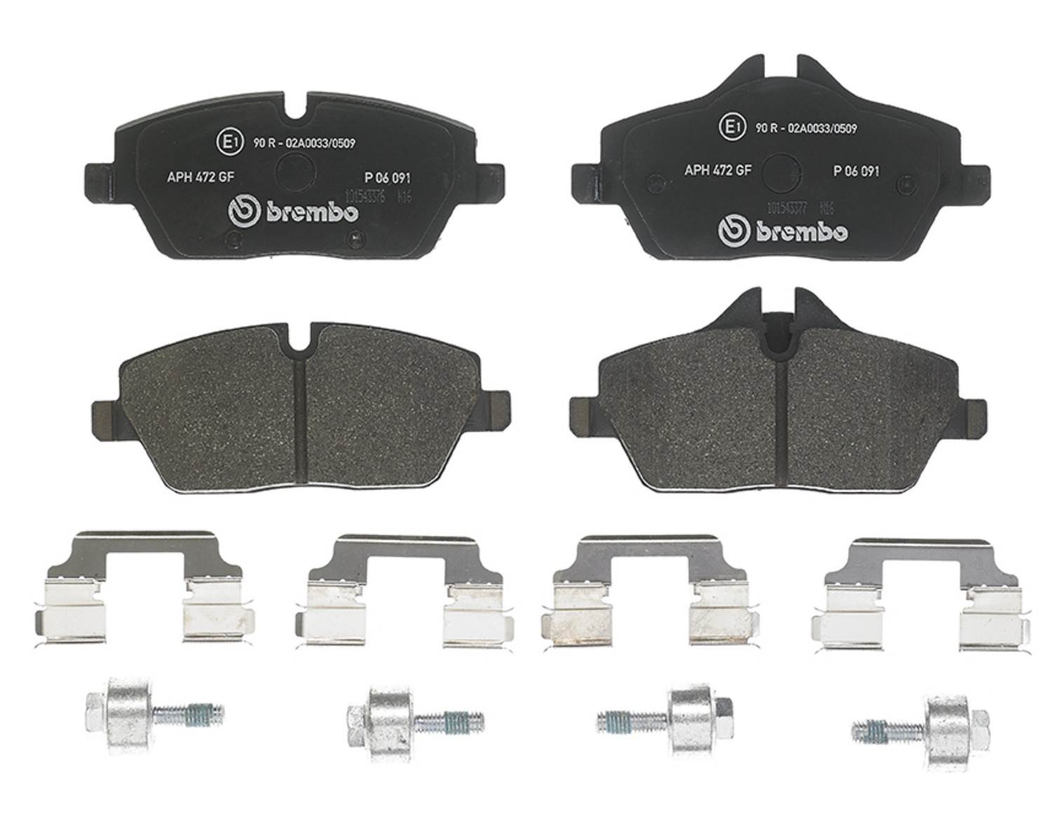 BMW I3 Front Brembo Ceramic Brake Pad Set, 2014-2021
