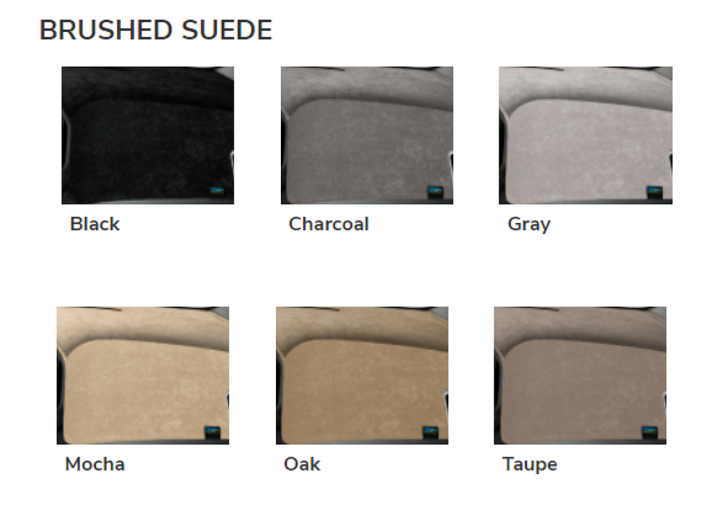 Chevy Bolt EUV Dash Cover Mat, Brushed Suede , 2022-2023