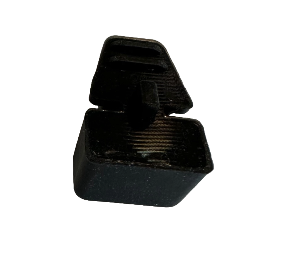 Fiat 500E Black Shield Key Cha Model 3, Y Center Console Armrest Bumper Stop, 2017-2024