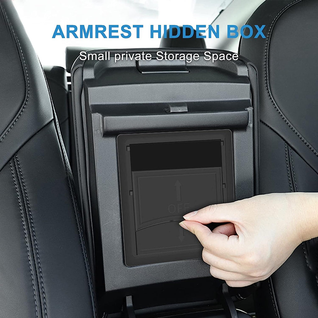 Tesla Model 3, Y Interior Console Organizer Bundle Set, 5-Piece, 2021-2023