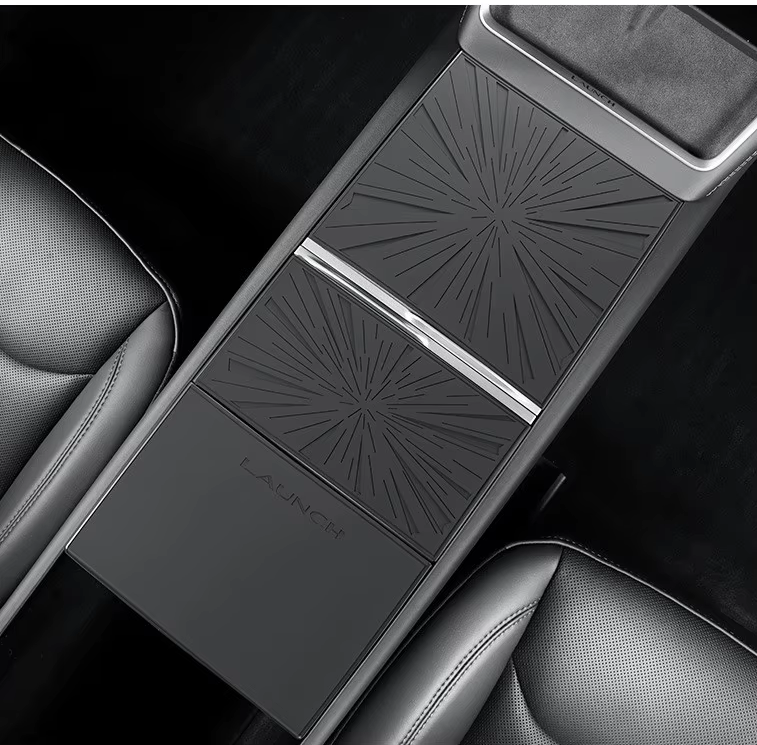 Tesla Model 3 Highland, Model Y Juniper Center Console Protectors, Silicone