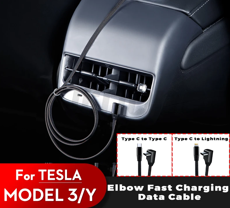 Tesla Model 3, Y Fast Charging Charger Data Cable, 2021-2026