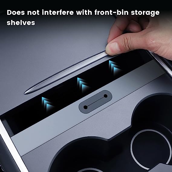 Tesla Model 3, Y Charging Cable Holder Organizer for Center Console, 2021-2023