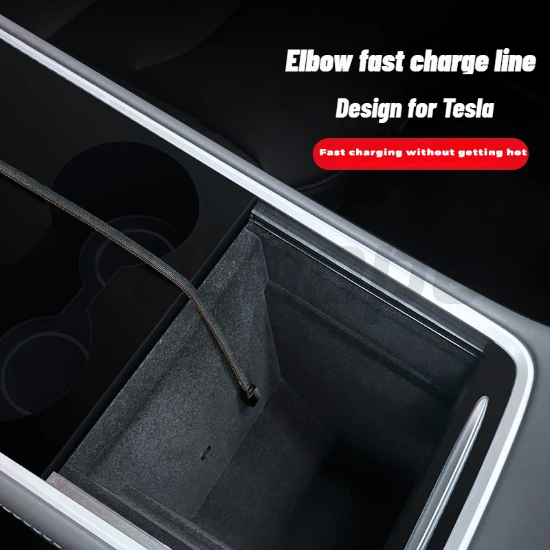 Tesla Model 3, Y Fast Charging Charger Data Cable, 2021-2026