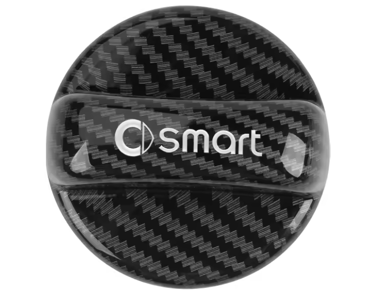 Smart Car Fortwo Carbon Fiber Gas Cap Cover