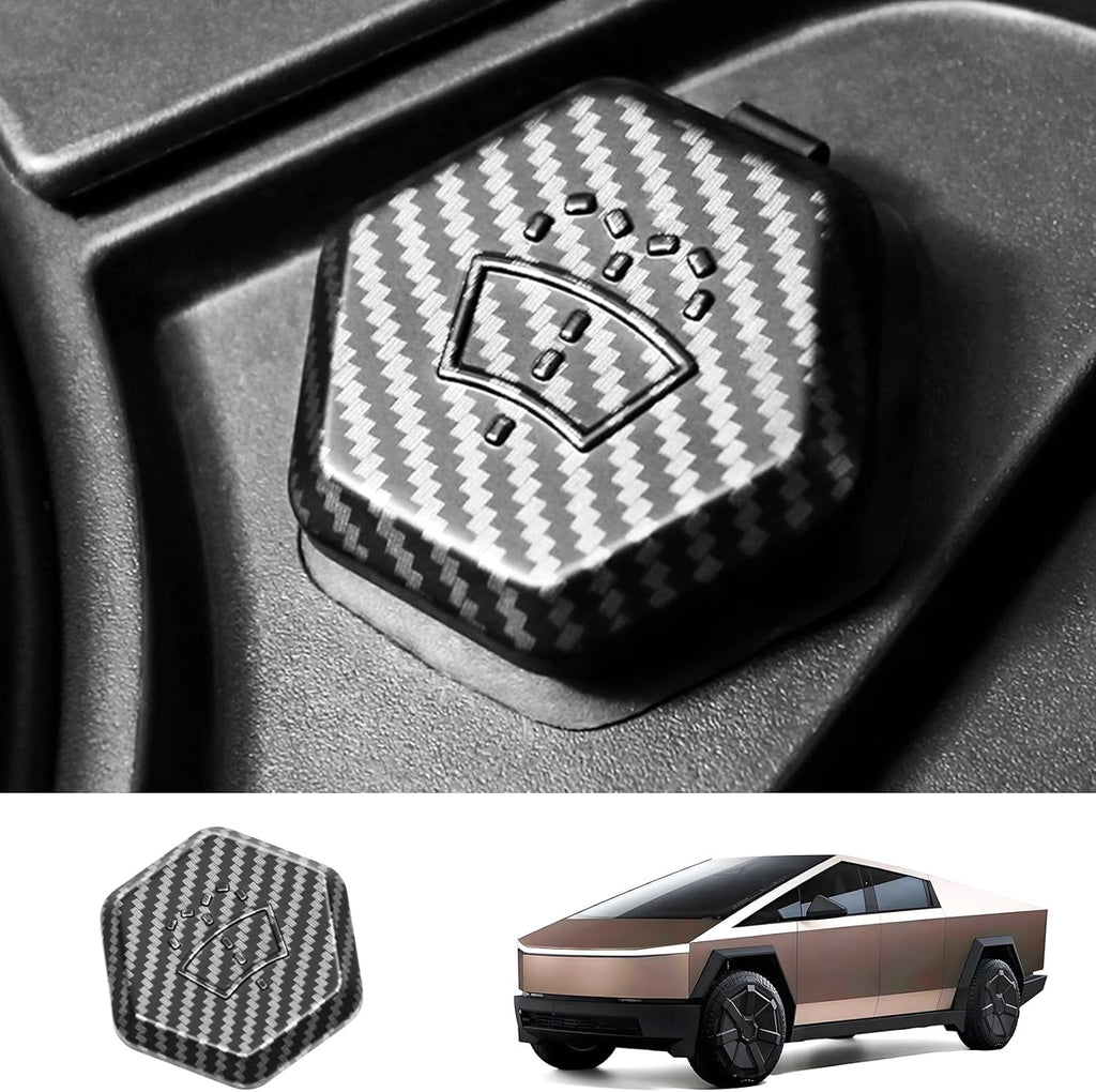 Tesla Cybertruck Windshield Wiper Carbon Fiber Cap Cover