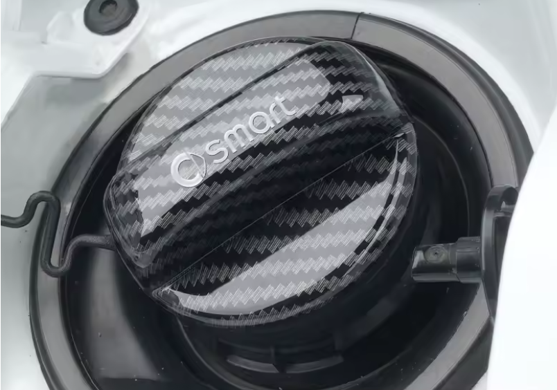 Smart Car Fortwo Carbon Fiber Gas Cap Cover