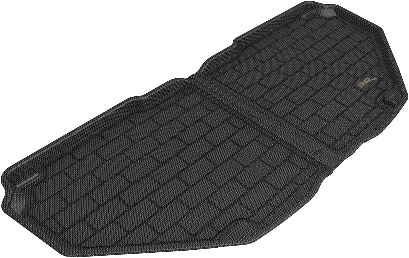 3D MAXpider Front Cargo Liner Kagu Black for Rivian R1T, 2022-2025