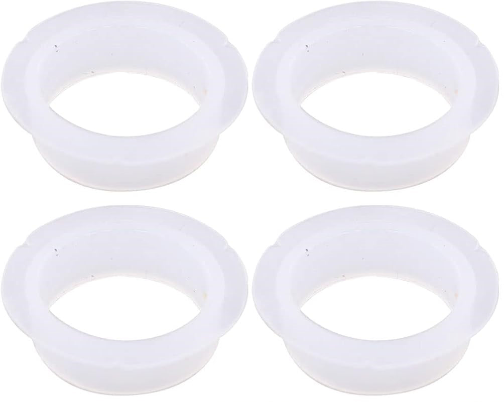 Mustang Mach-E Parking Assist Sensor O-Rings, Set of 4, White / Clear