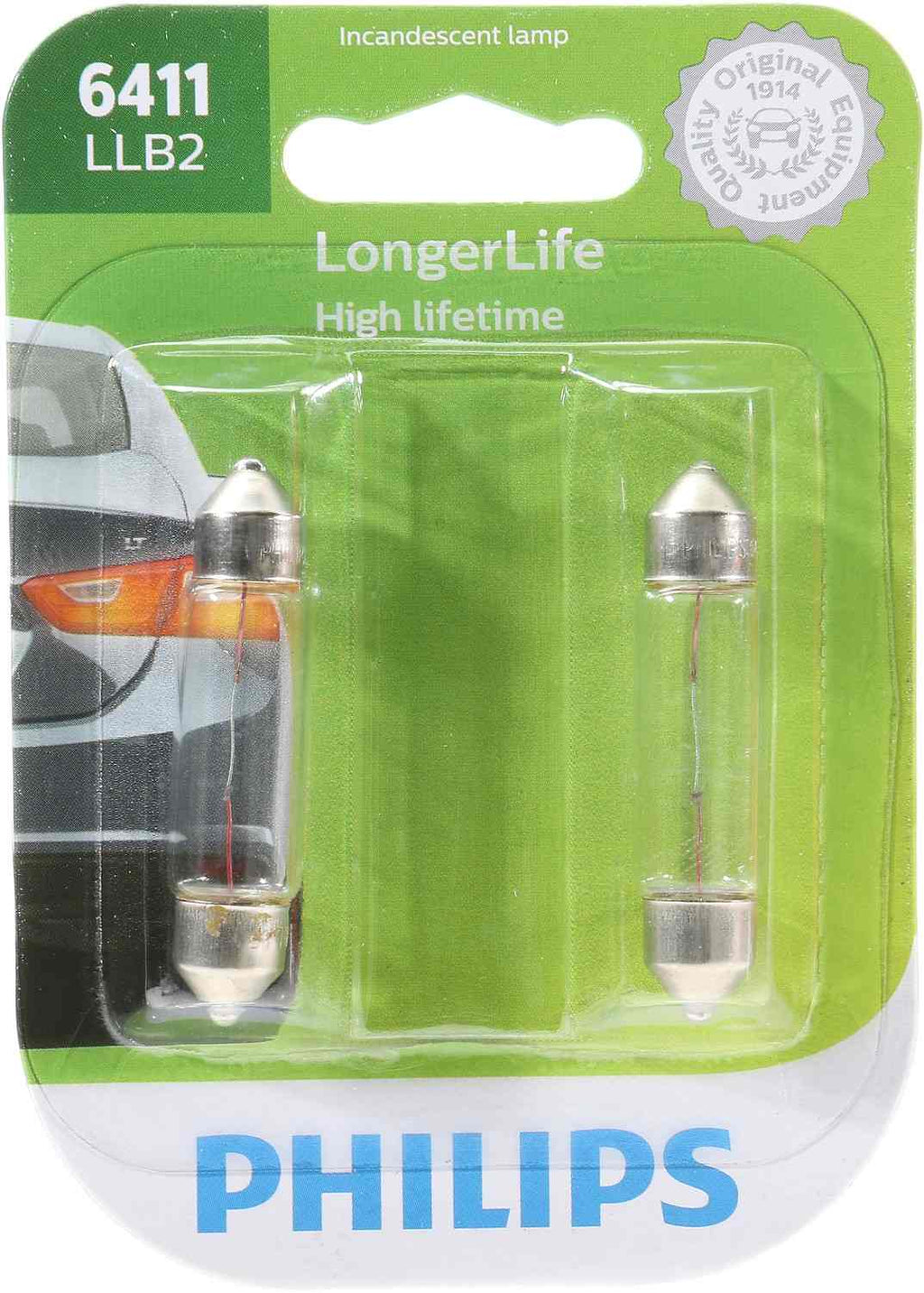 Smart Car Fortwo Interior Courtesy Light Bulbs, 2-Pack, 2005-2015