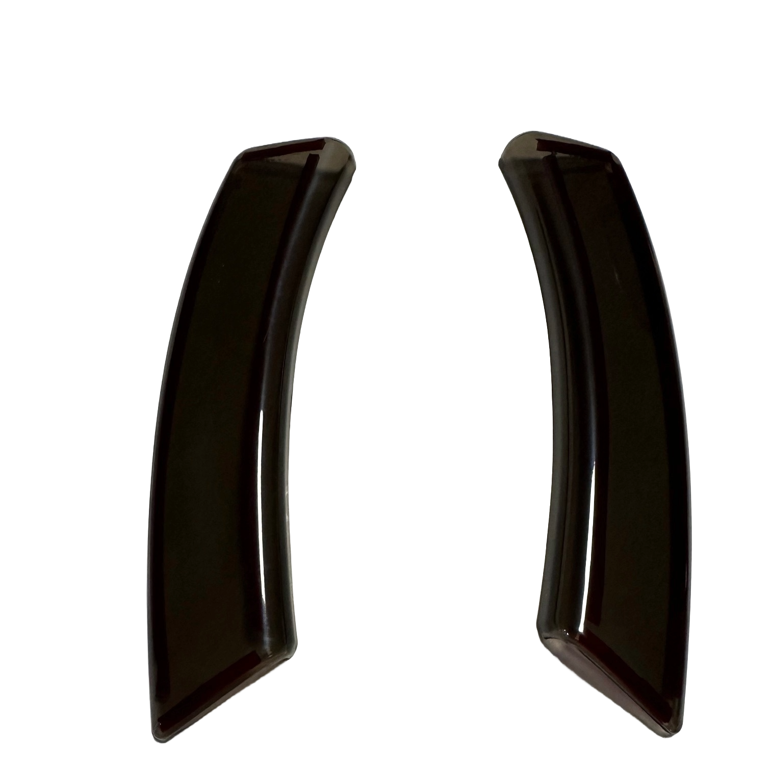 Front Side Marker Reflector Black Out Covers, Smoke, for Rivian R1T, R1S