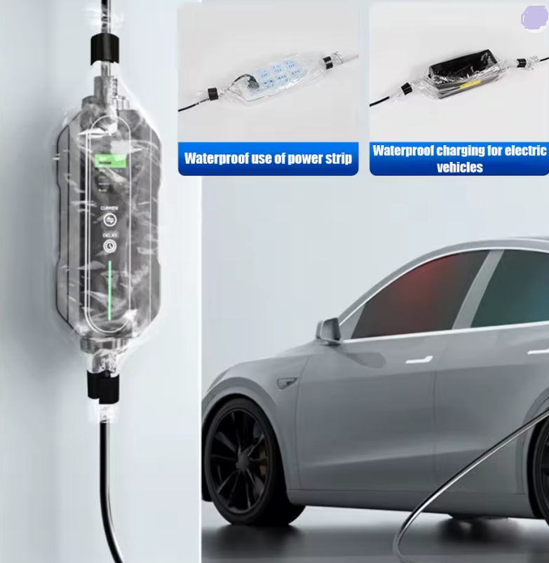 EV Outdoor Charger, Accessories, Rain, Snow Cover, Clear