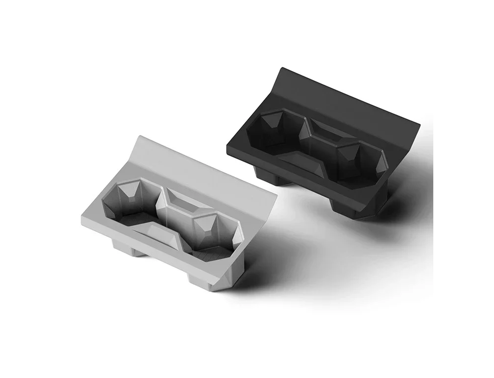Tesla Cybertruck Silicone Cup Holder Insert, 2023-2025