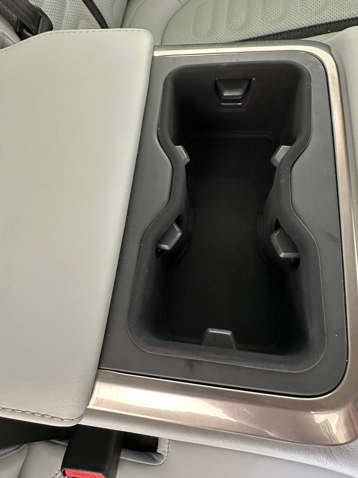 Rear Seat 2nd Row Cup Holder Silicone Insert for Rivian R1T, R1S