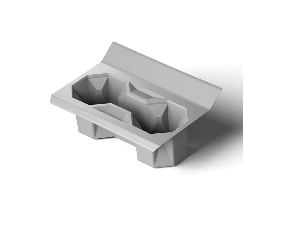 Tesla Cybertruck Silicone Cup Holder Insert, 2023-2025