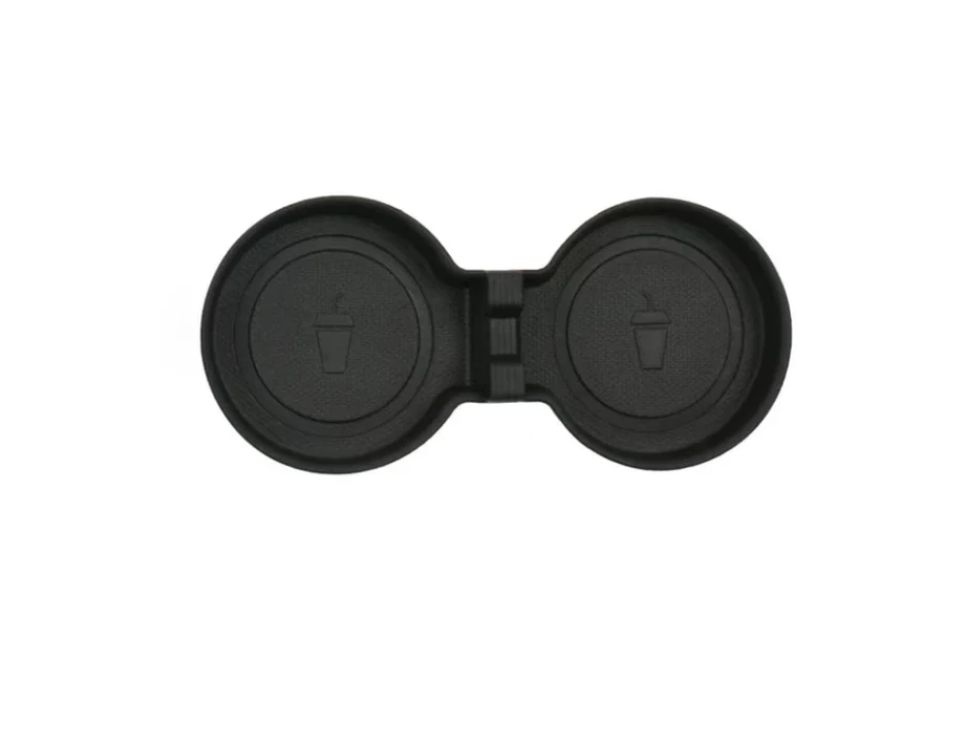 Tesla Model 3 Highland Cup Holder Insert, Silicone, Black, 2024-2026