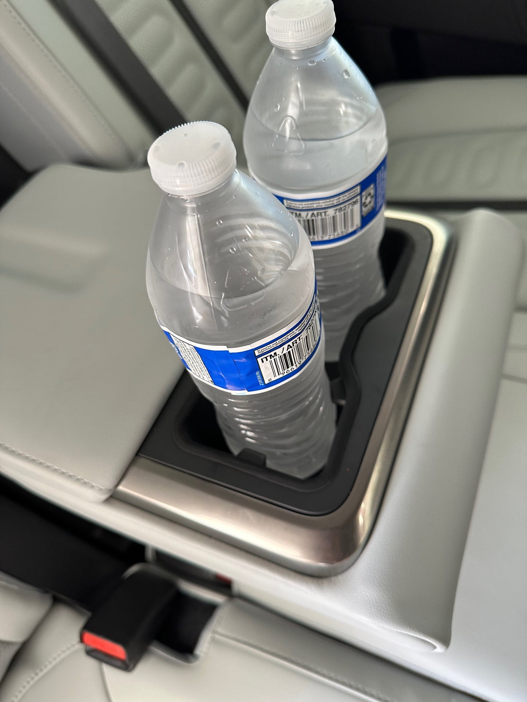 Rear Seat 2nd Row Cup Holder Silicone Insert for Rivian R1T, R1S