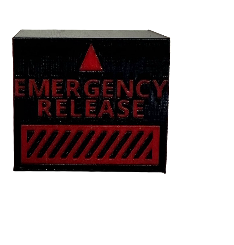 Tesla Cybertruck Emergency Door Release Latch Cover, Passenger Side