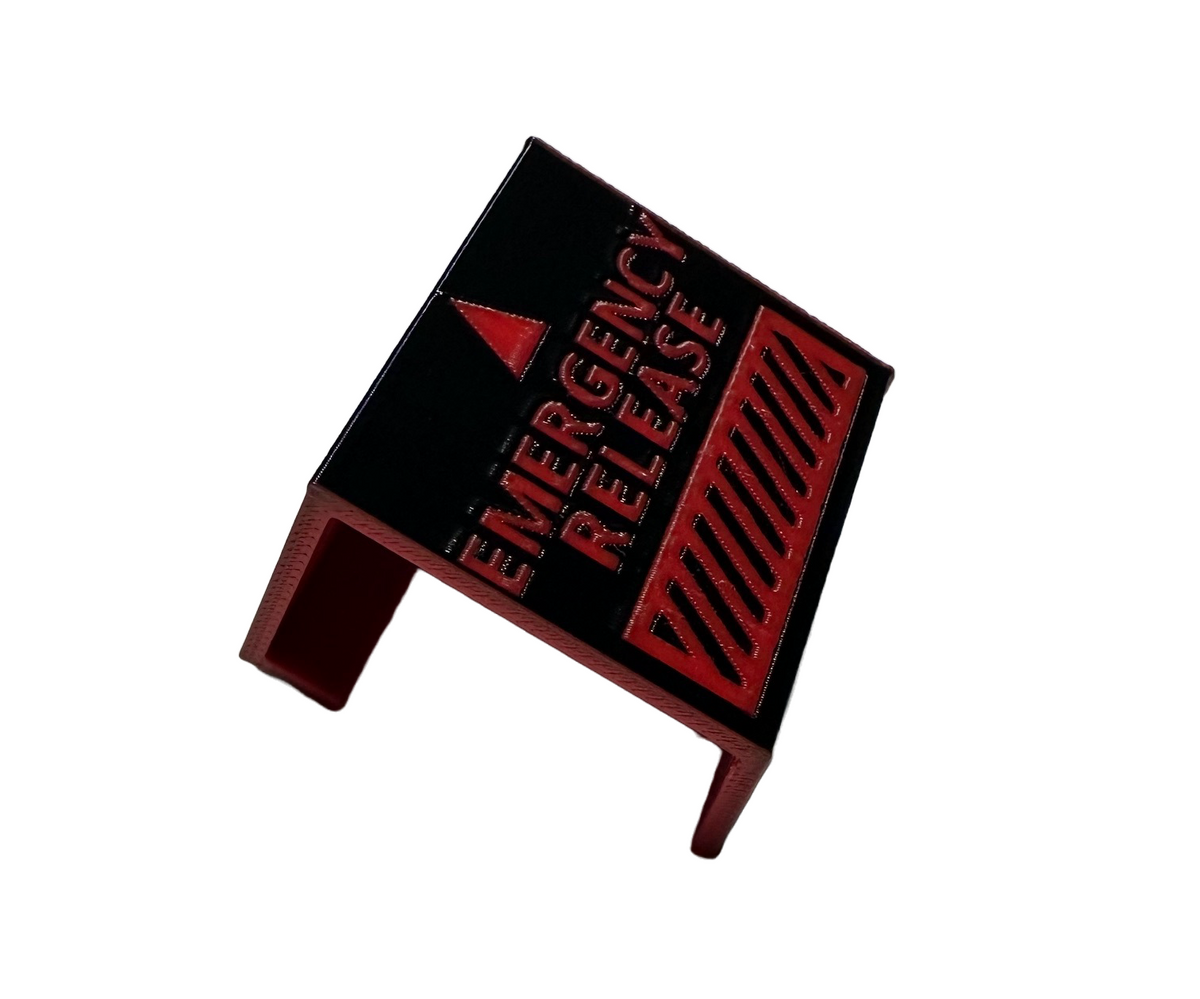 Tesla Cybertruck Emergency Door Release Latch Cover, Passenger Side