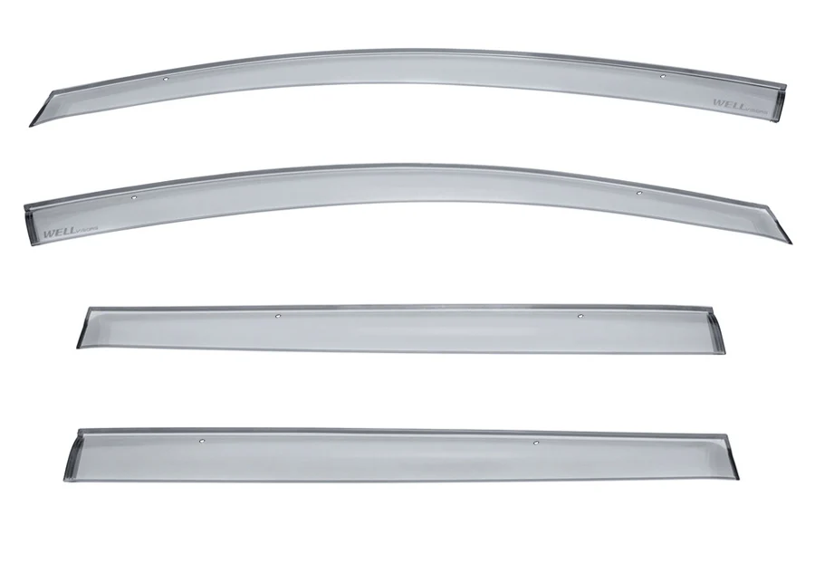 Nissan Leaf Side Window Deflectors, Smoke Tint, 2011-2017