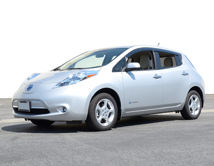 Nissan Leaf Side Window Deflectors, Smoke Tint, 2011-2017