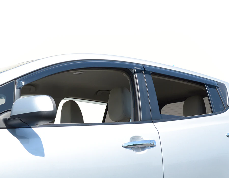 Nissan Leaf Side Window Deflectors, Smoke Tint, 2011-2017
