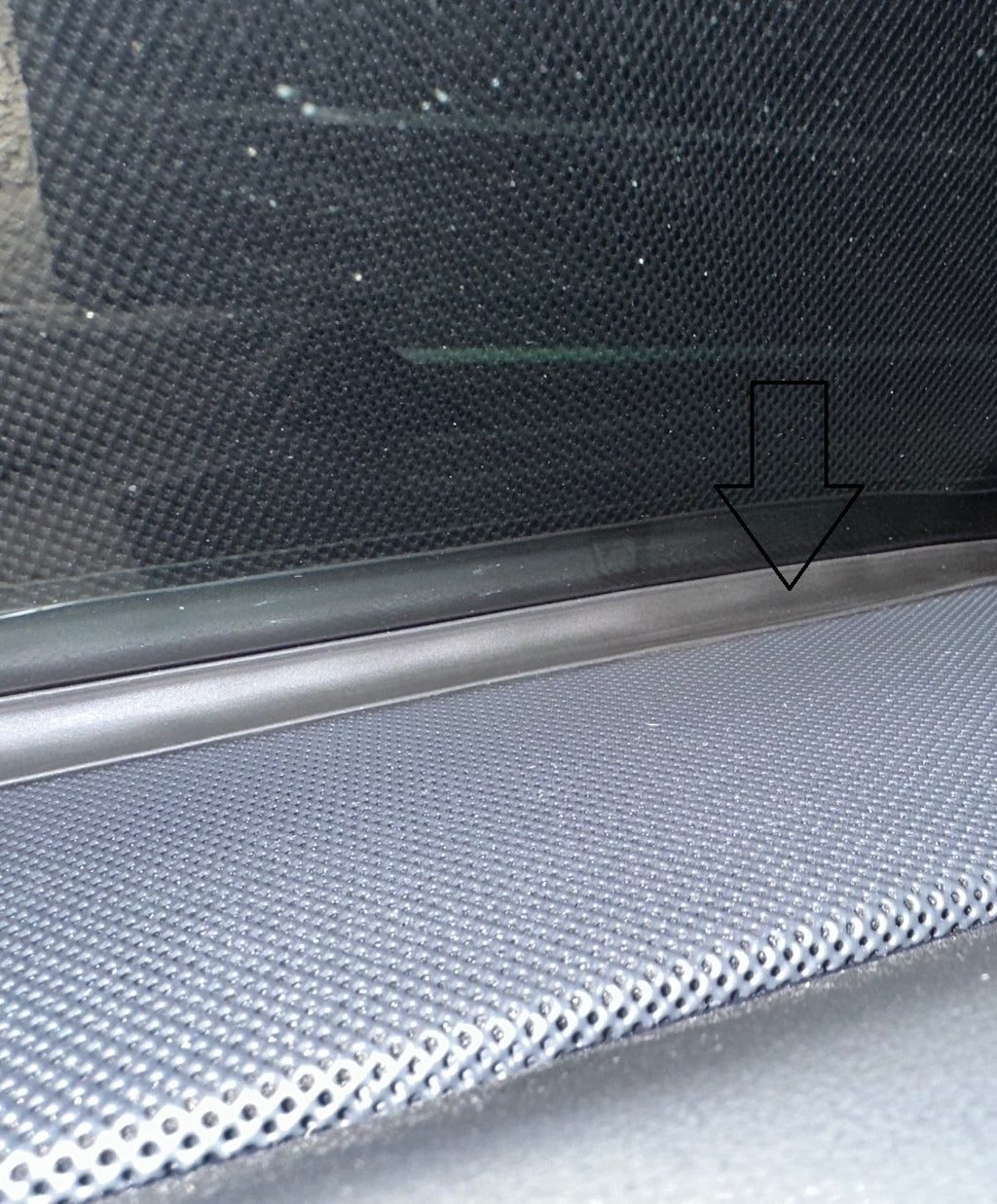 Interior Dash Noise Reduction Sealing Strip for Rivian R1T, R1S